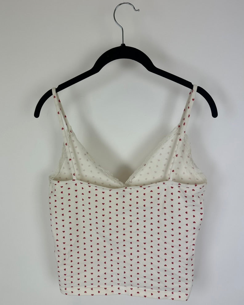 Brandy Melville Heart Cami - Size 8