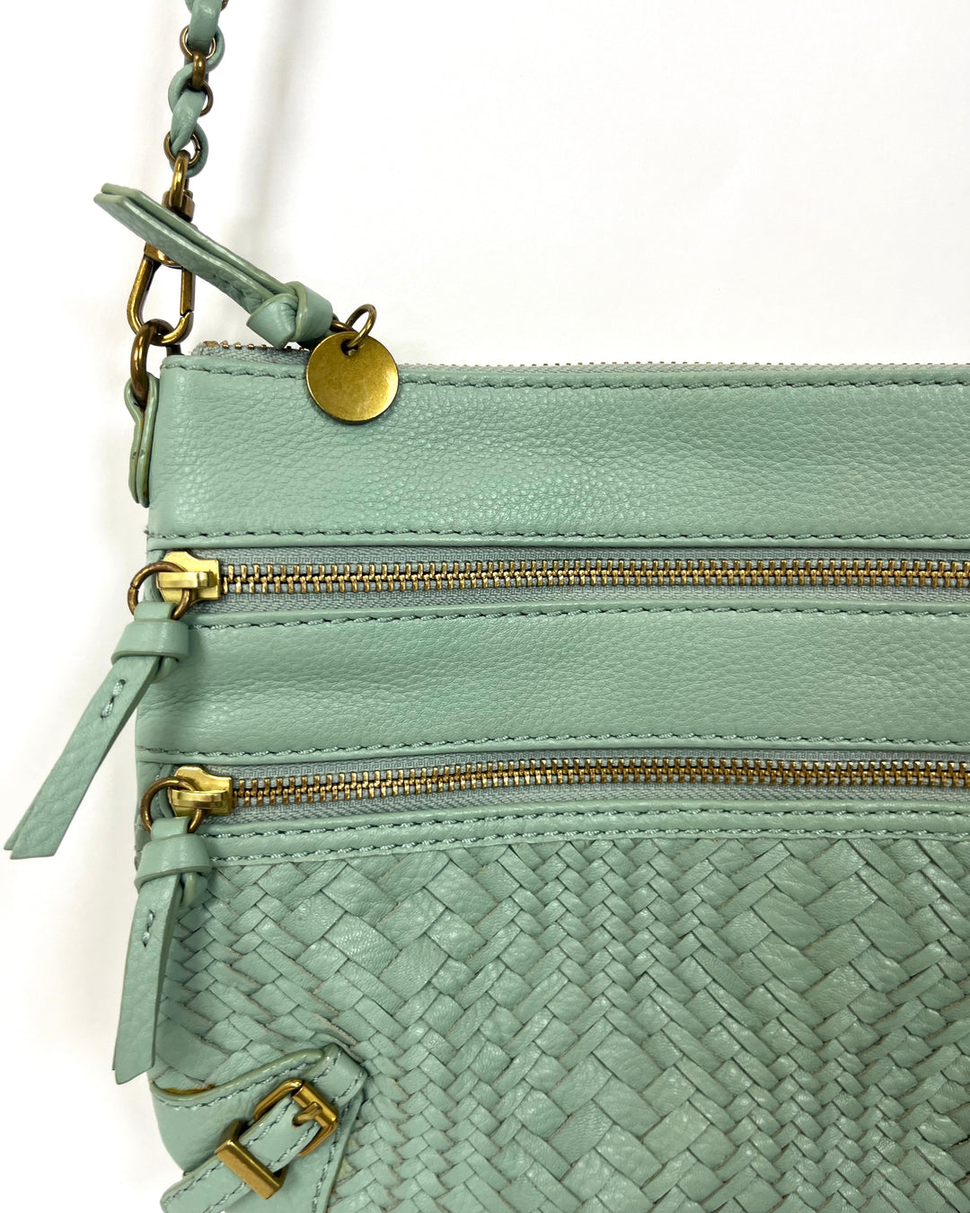 The Sak Mint Green Crossbody Bag