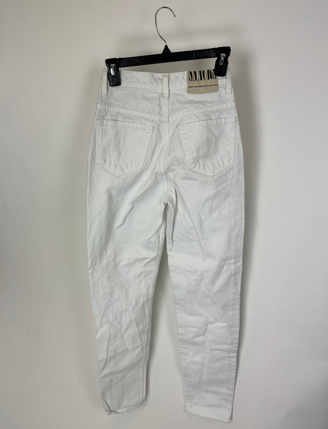 Mother Denim White Jeans - 25 Waist