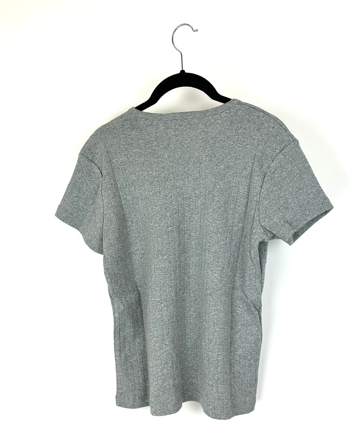 Gray T-Shirt - Large