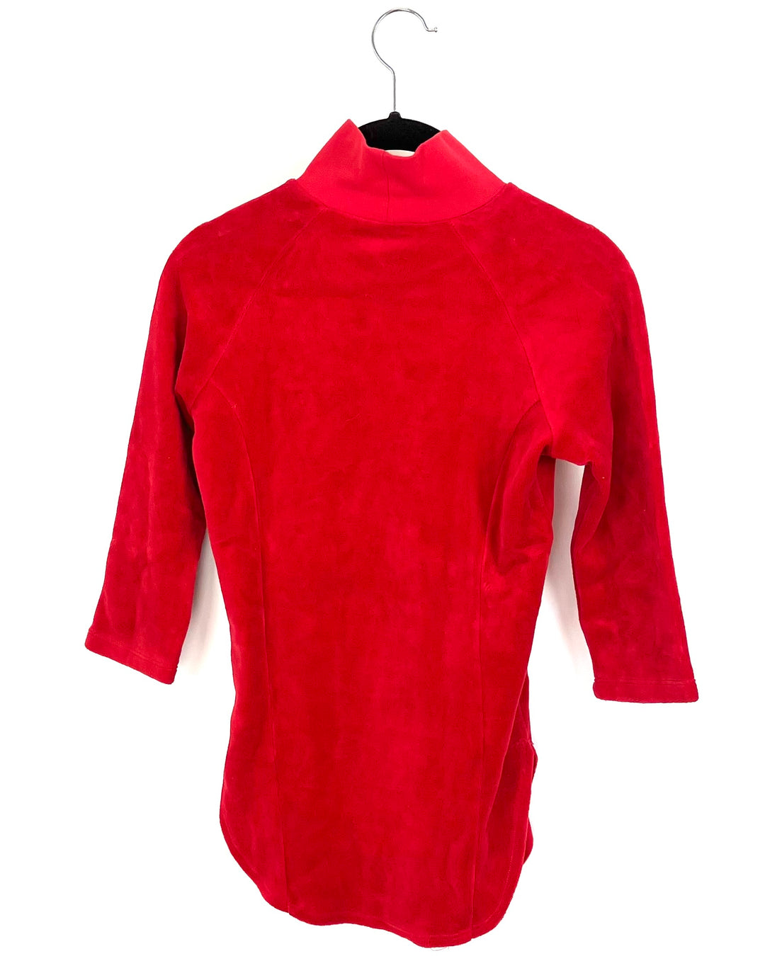 Juicy Couture Red Velour Top - Size 2