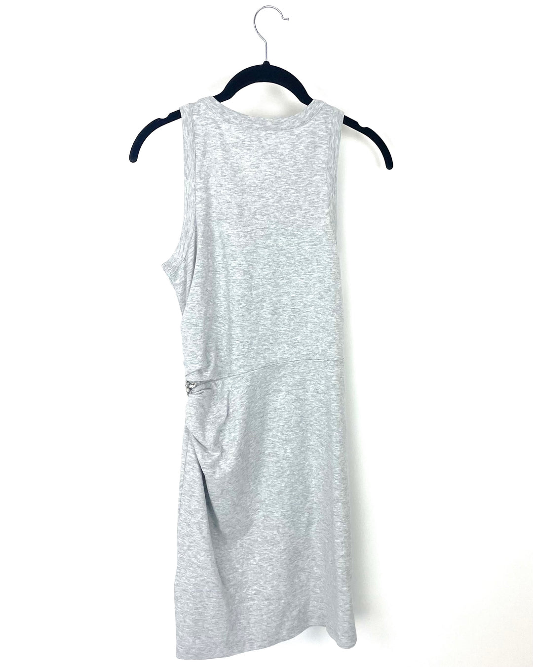 Grey Tank Top Dress with Gems - Size 4/6