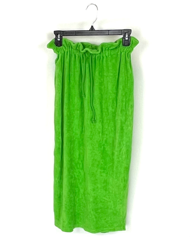 Vintage Souls Green Midi Skirt - Extra Small