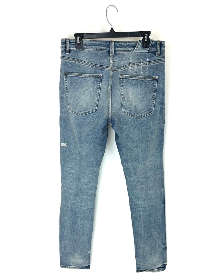 MENS Ksubi Light Denim Jeans - Size 32