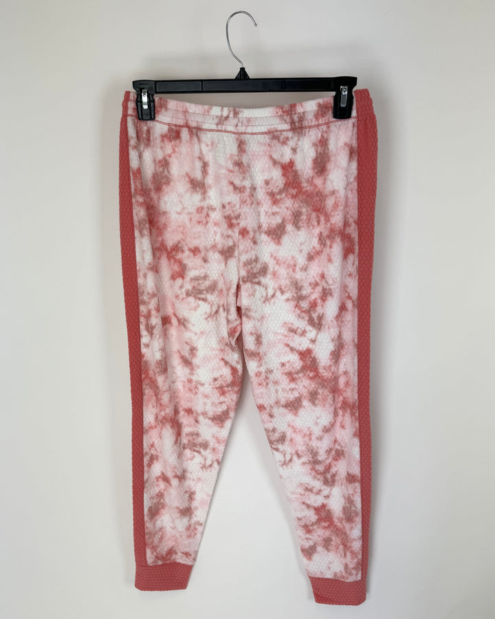 Pink Fleece Tie Dye Loungewear Set - Size 4/6 and 6/8