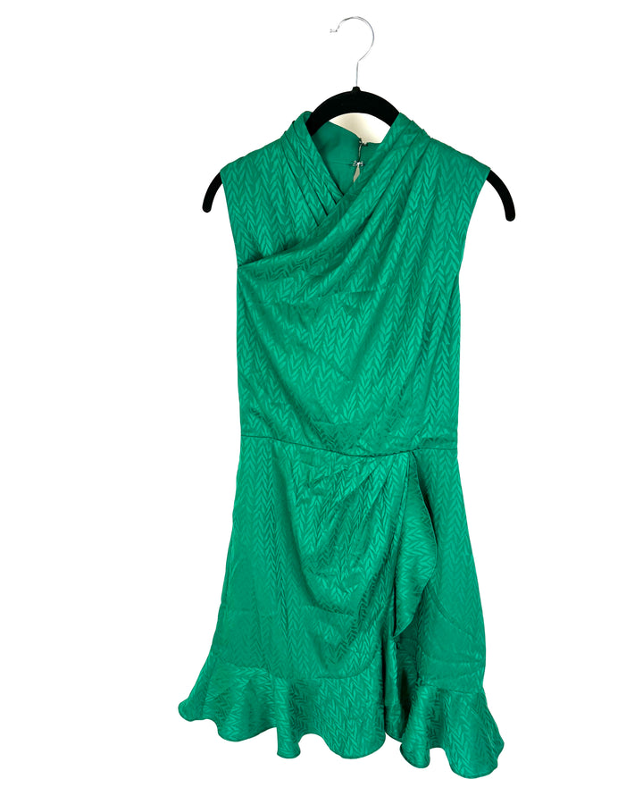 Sleeveless Green Dress - Size 4