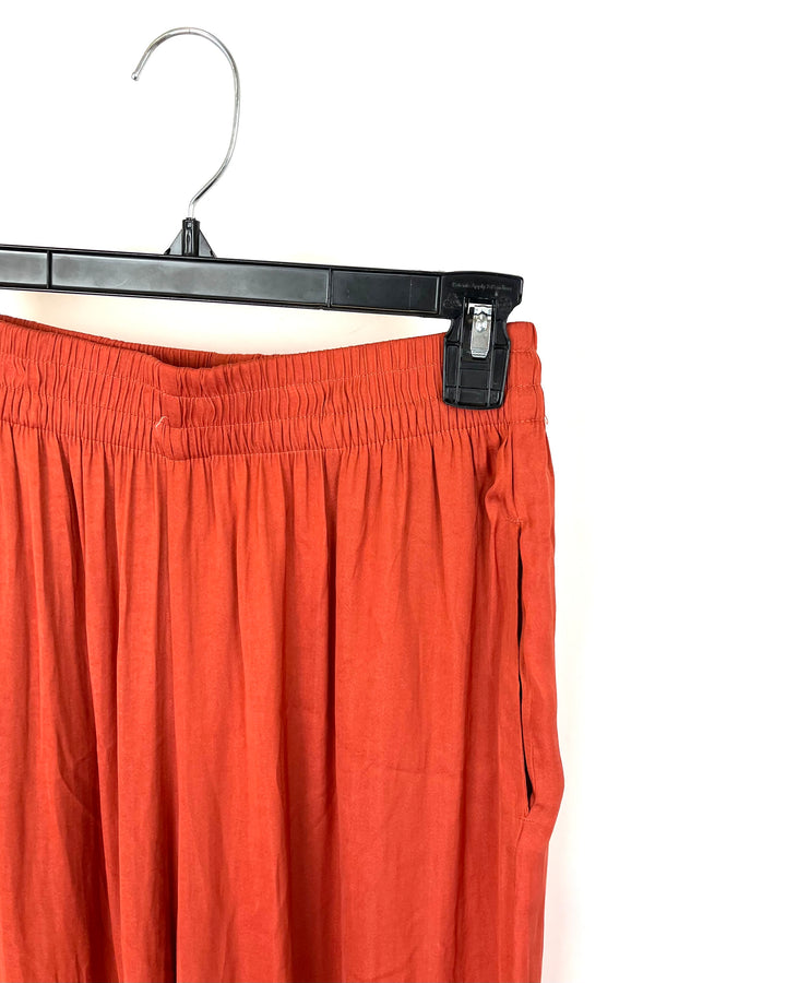 Zara Rusty Orange Pants - Extra Small