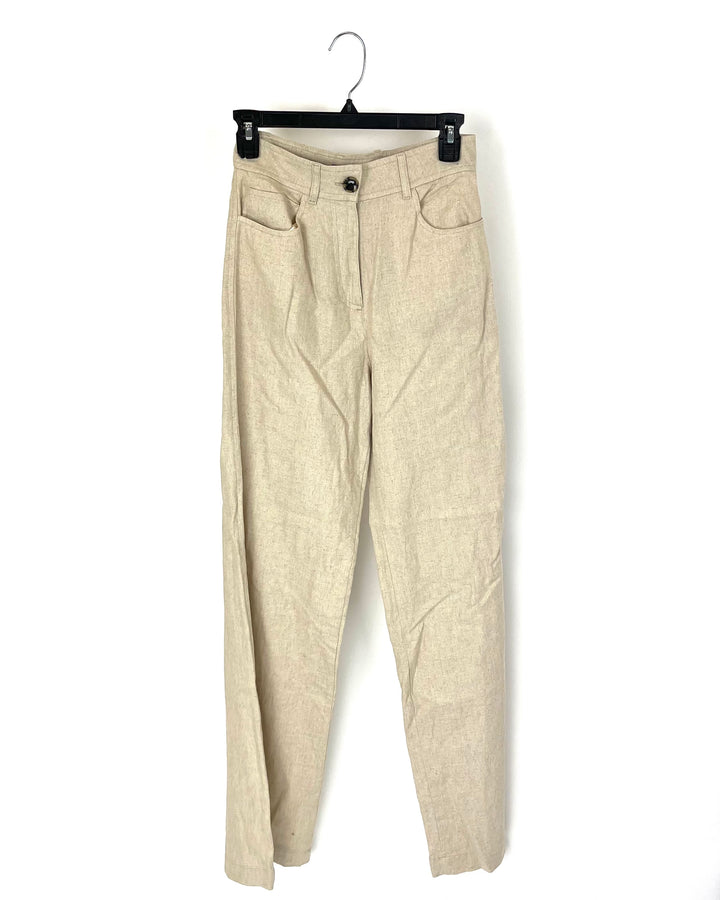 Zara Beige Pants - Extra Small