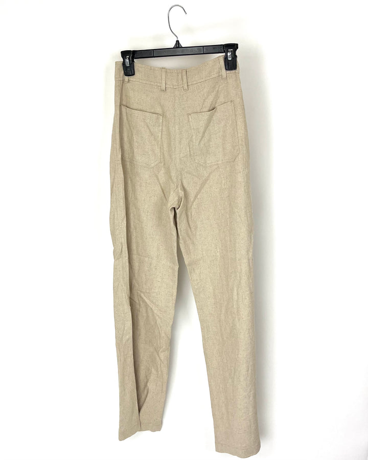 Zara Beige Pants - Extra Small