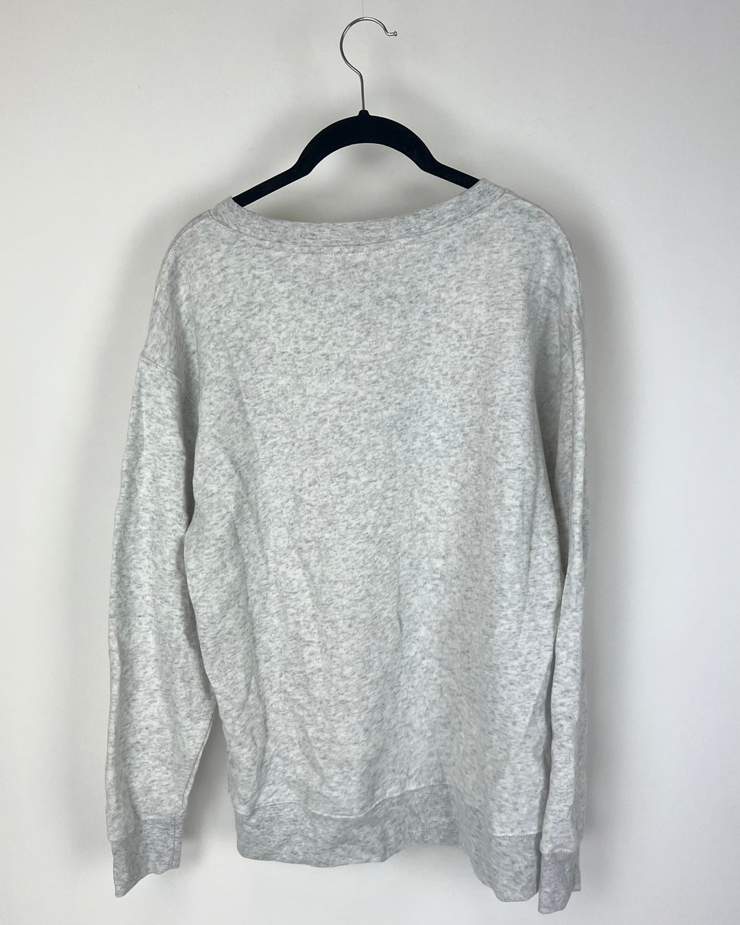 Gray and Black Logo Sweatshirt - Size 4/6