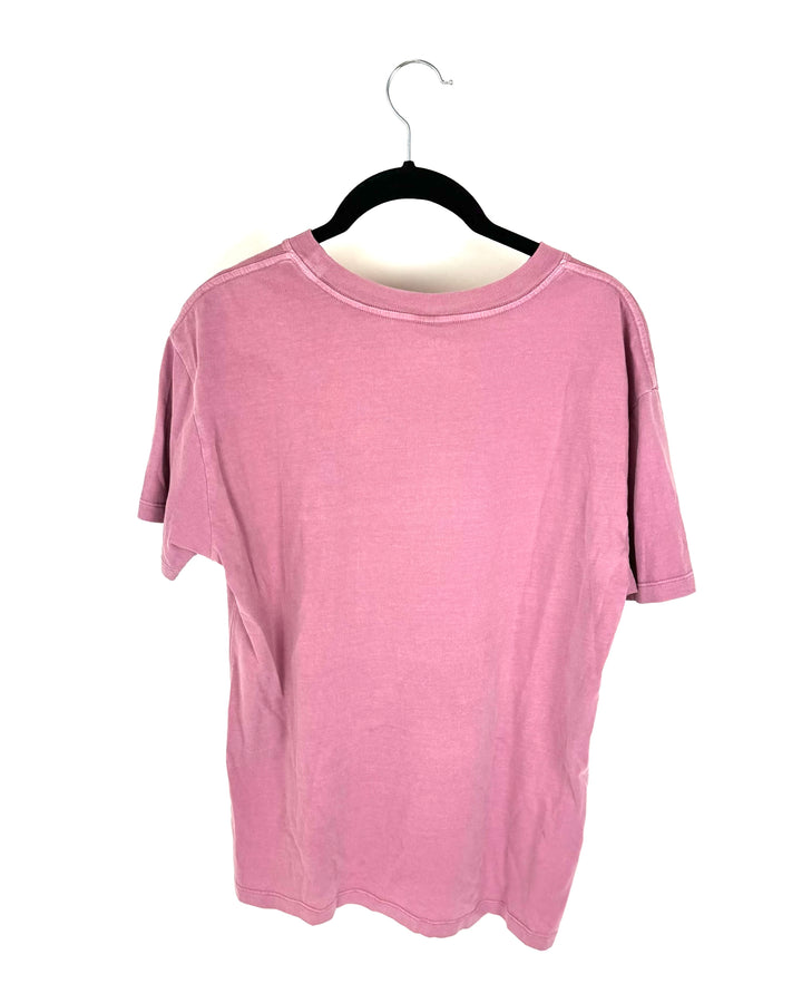 "Me Encanta El Sol" Dusty Pink Tee - Size 2/4