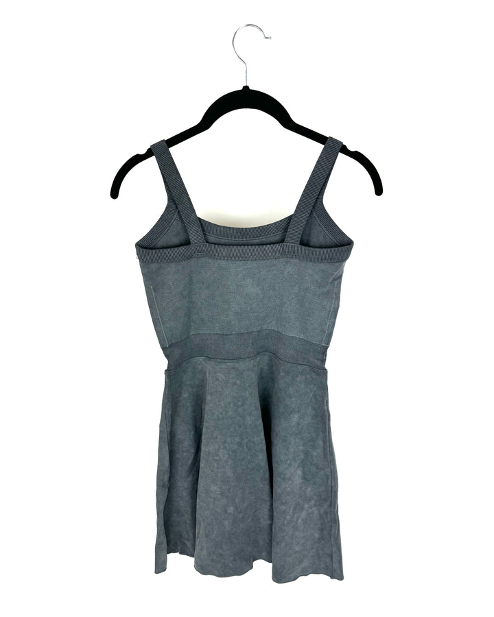 Distressed Grey Active Dress - Size 2-4