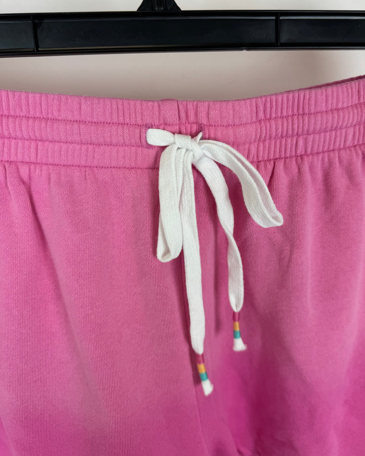 Pink Lounge Shorts - Size 2-4