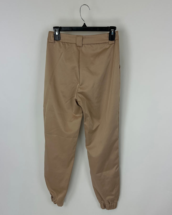 Tan Jogger Pants - Medium