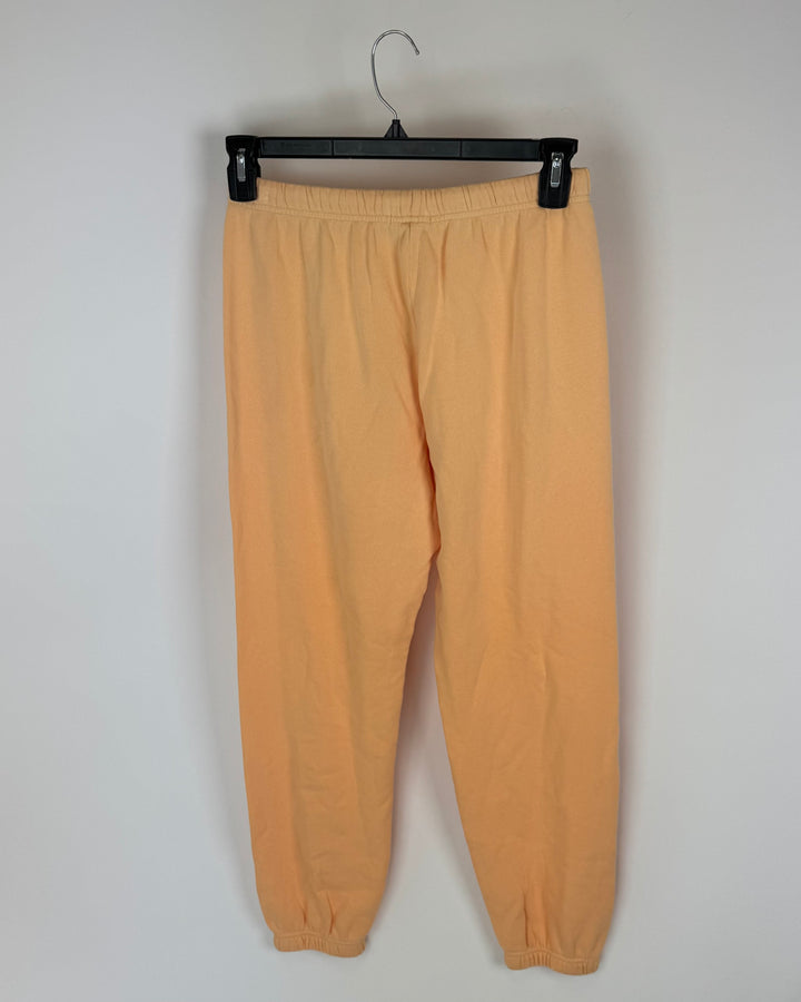 Pastel Orange Joggers - Size 2-4