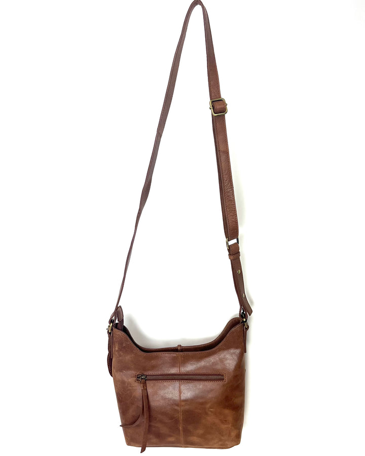 Warm Brown with Gold Detailing Crossbody