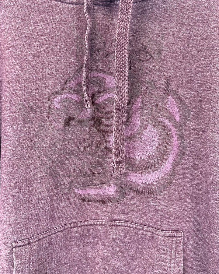 August McGregor Plum Hoodie - Size 4-6