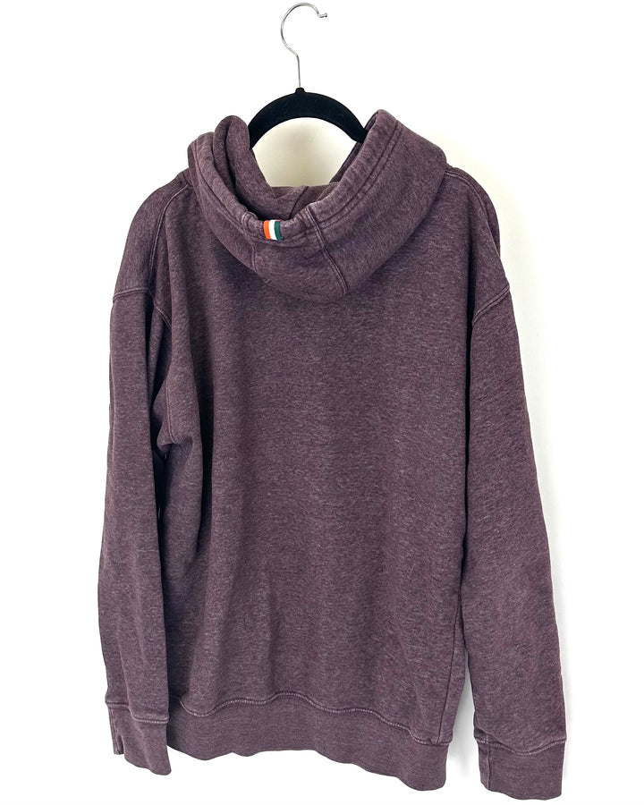 August McGregor Plum Hoodie - Size 4-6