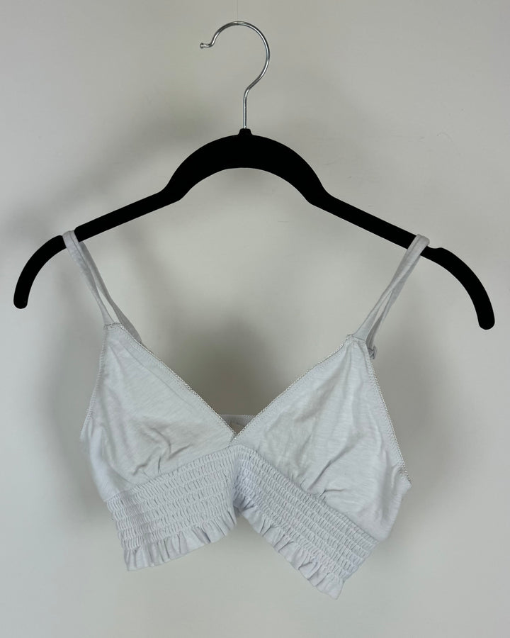 White Bralette Top - Size 0/2