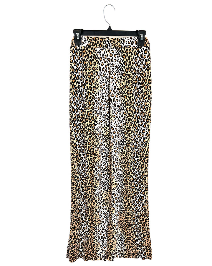 Cheetah Print Lounge Pants - Size 4/6