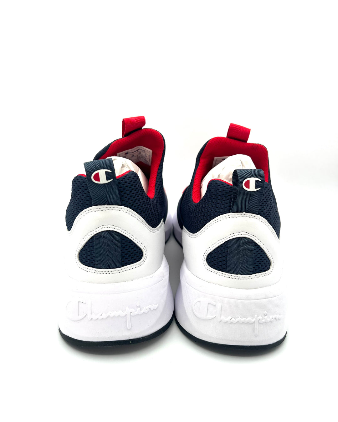 MENS Red, White, and Navy Chunky Sneaker - Size 11