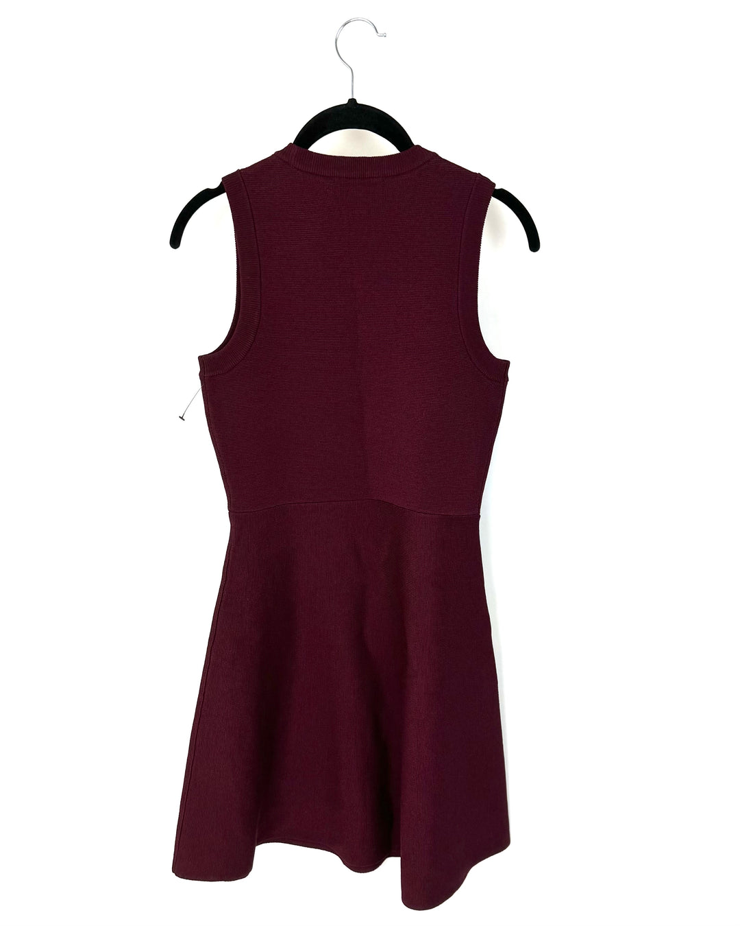 Dark Red Sleeveless Sweater Dress - Size 4/6