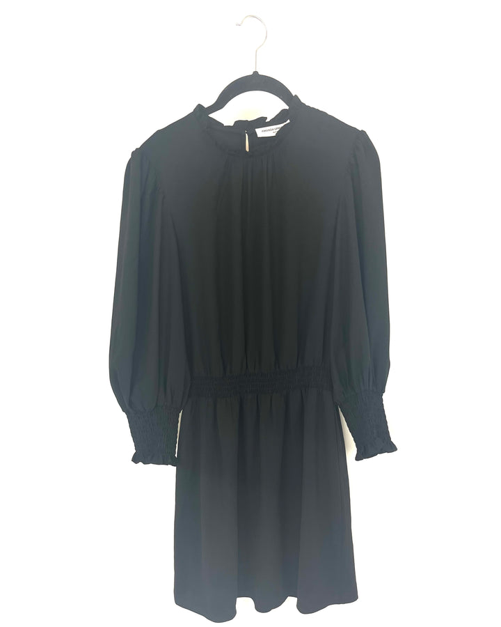 Black Long Sleeve Dress - Size 2/4