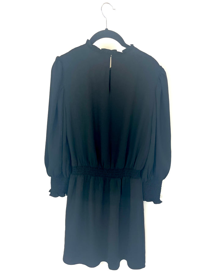 Black Long Sleeve Dress - Size 2/4