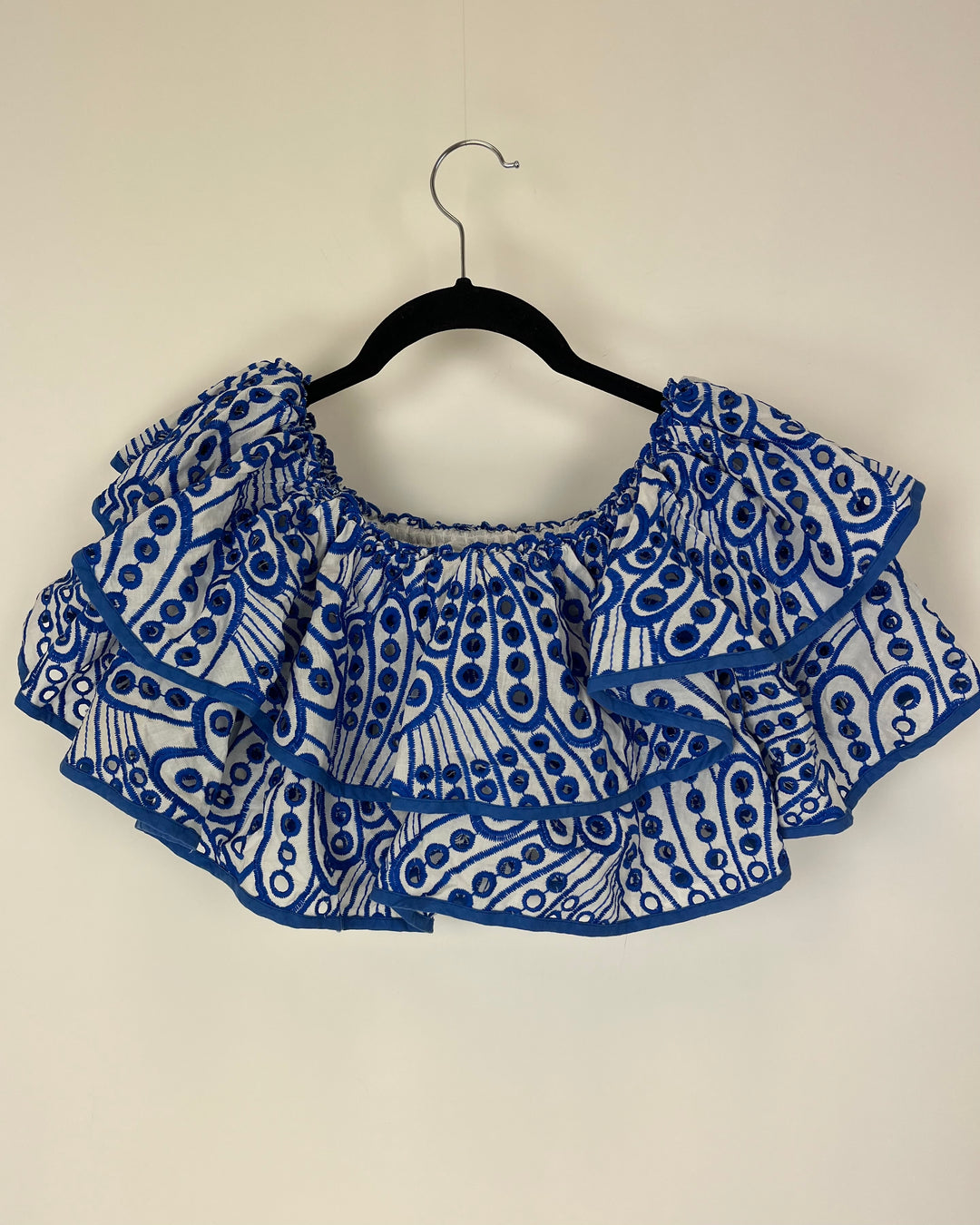 Mew Mew Blue Crop Top - Medium