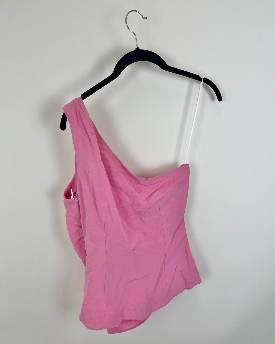 Pink One Shoulder Top - Size 4