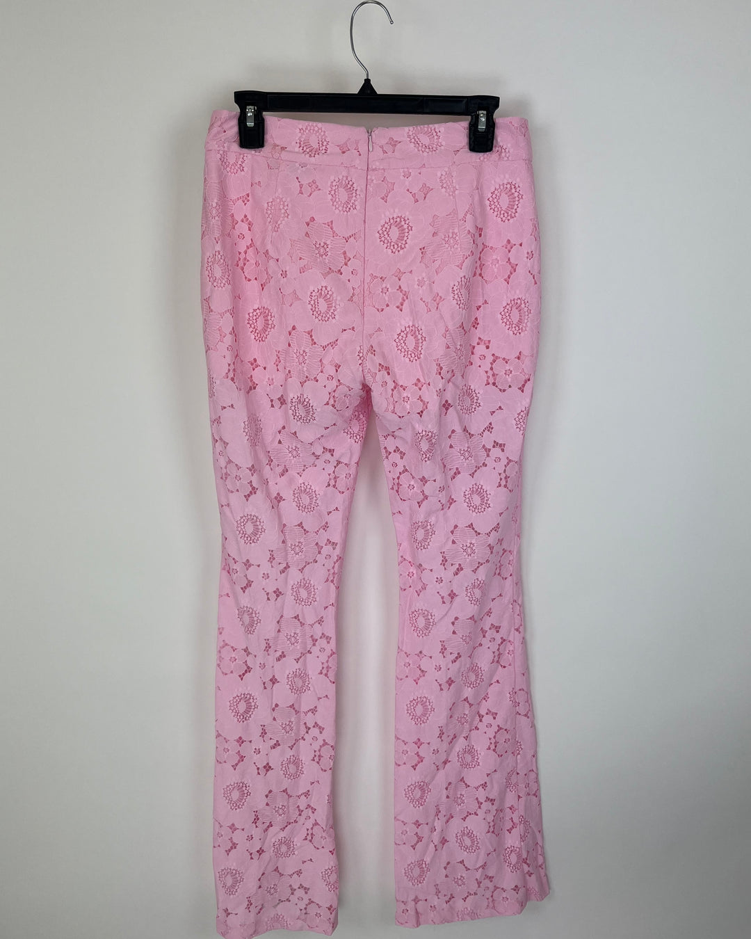 Pink Lace Pants - Small