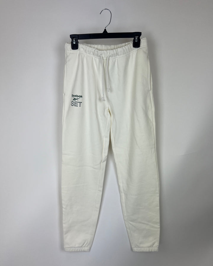 Reebok X Set Cream Sweatpants - Small