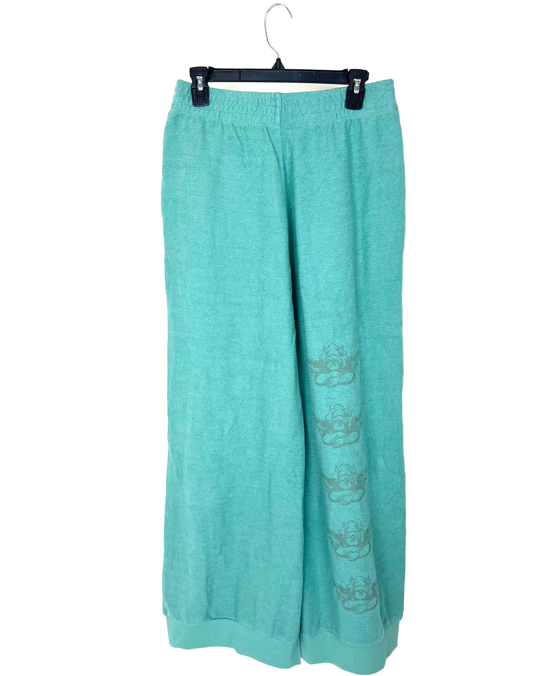 Boys Lie Teal Wide Leg Pants - Small