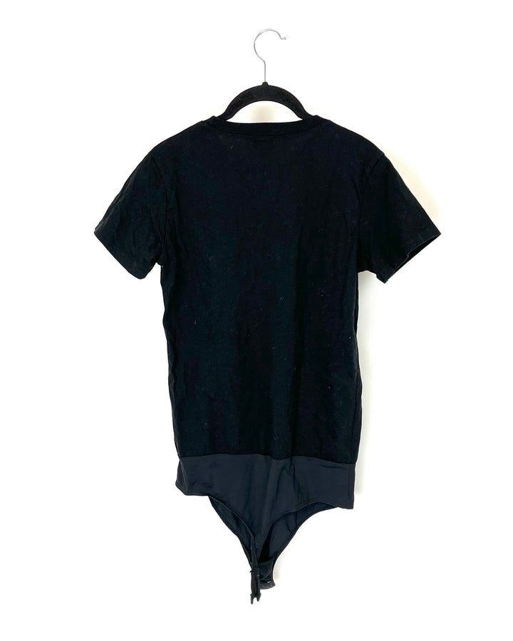 Ambitionist Black Bodysuit- Size Medium