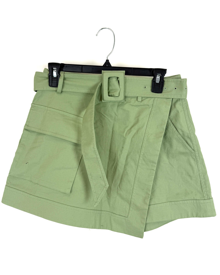 Simkhai Green Skort - Size 4