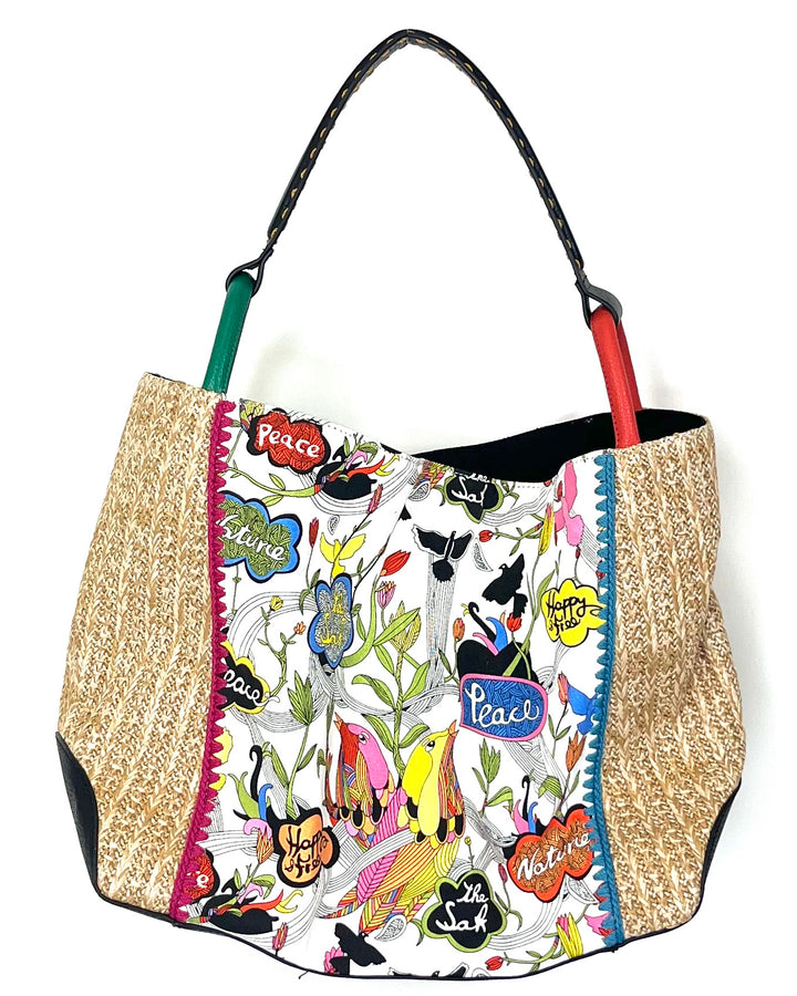 Nature Printed Shoulder Bag