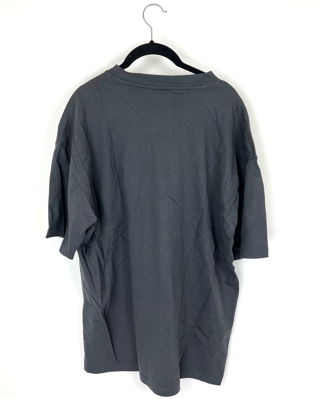 MENS Dark Gray Pocket T-Shirt - Medium