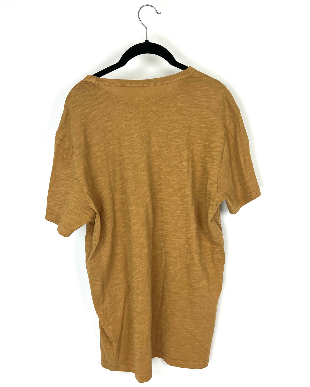 MENS Mustard Yellow T-Shirt - Medium