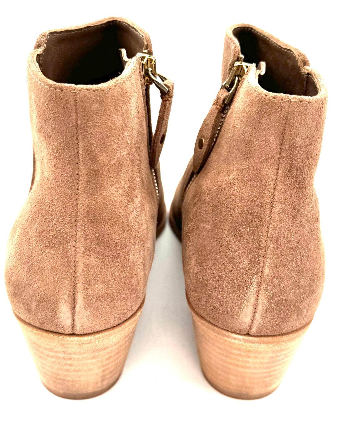 Rosy Brown Suede Bootie - Size 7