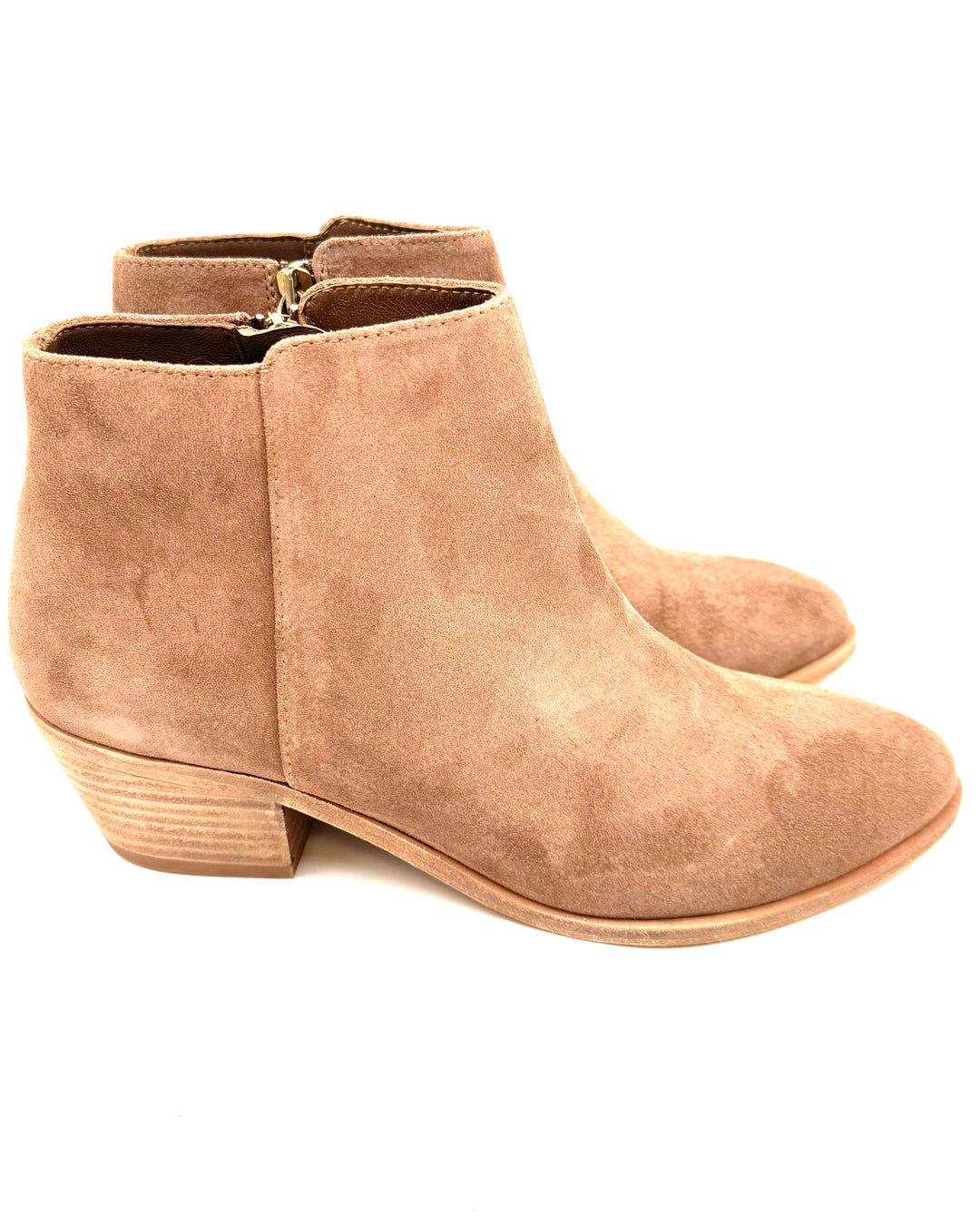 Rosy Brown Suede Bootie - Size 7