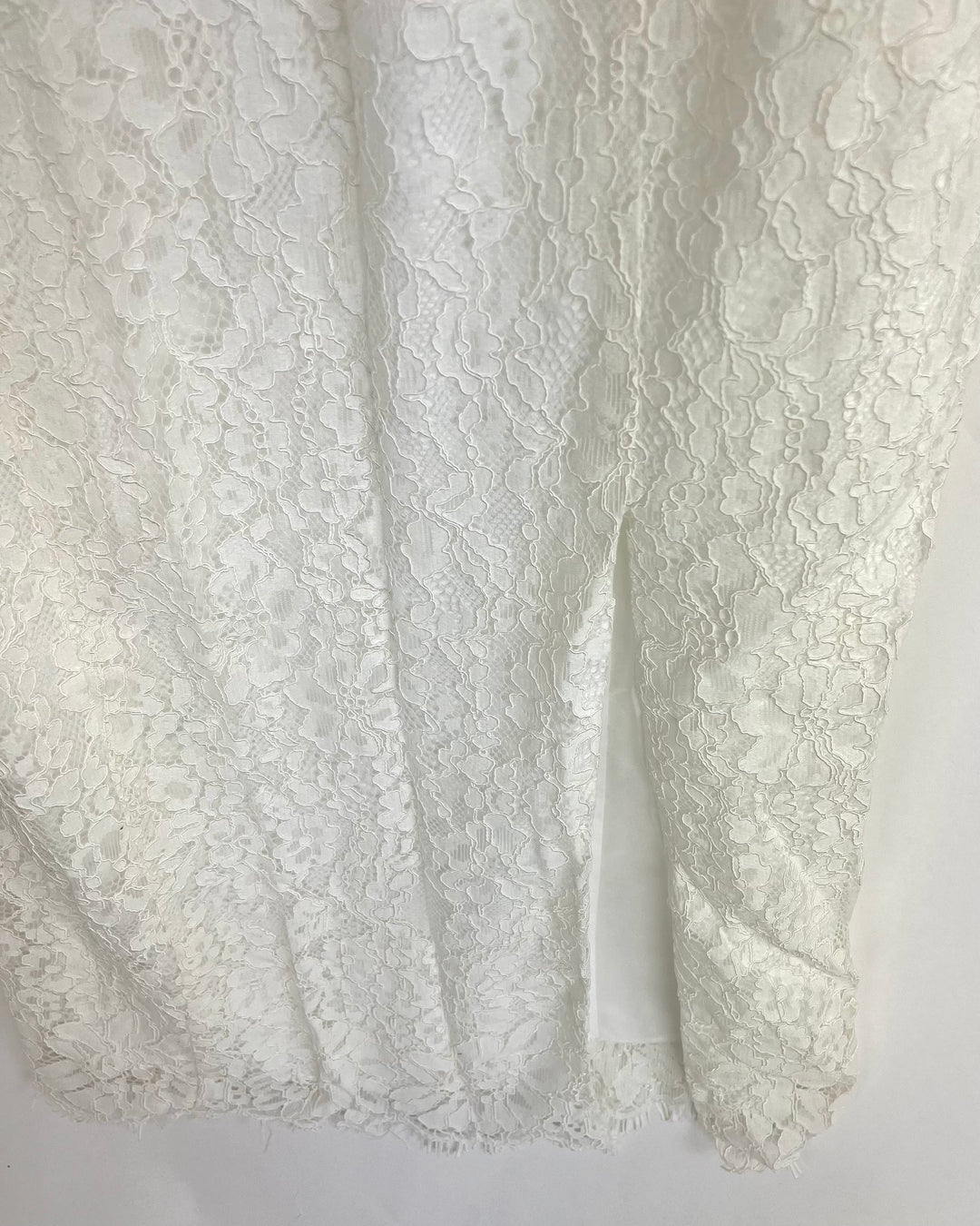 White Lace Maxi Dress - Size 4