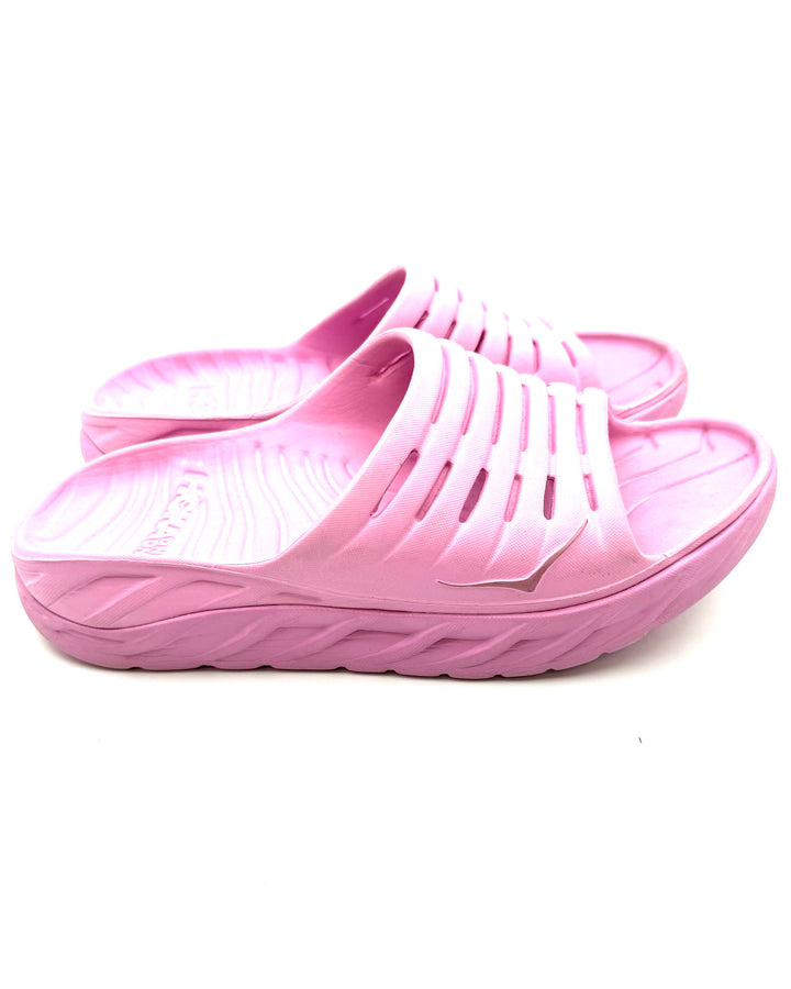 Hoka Bubblegum Pink Slides - Size 10