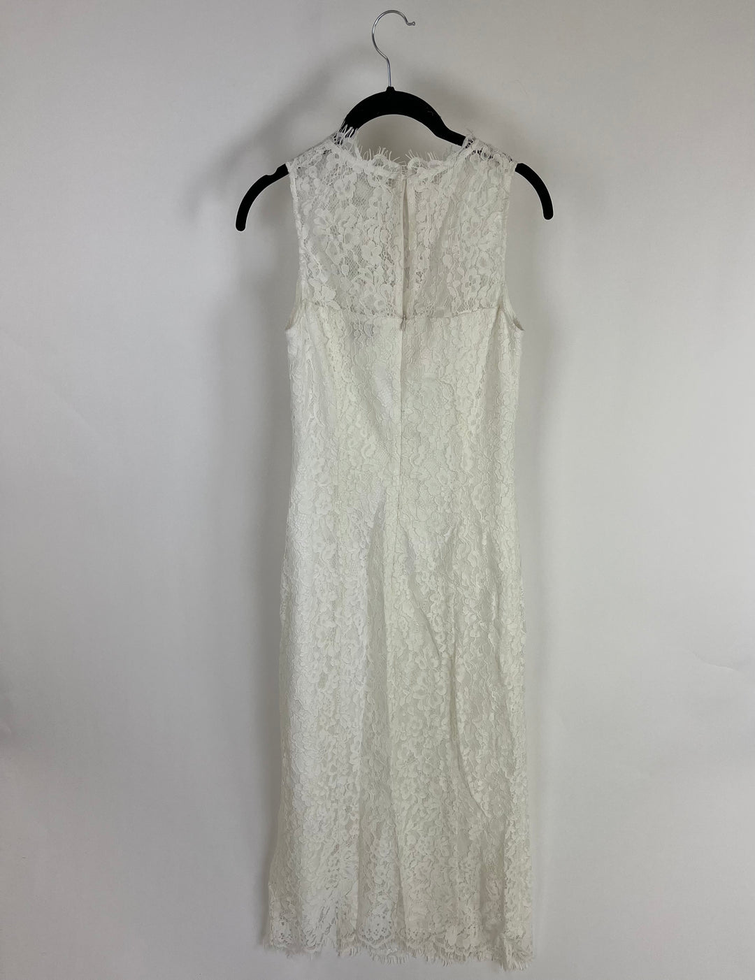 White Lace Maxi Dress - Size 4