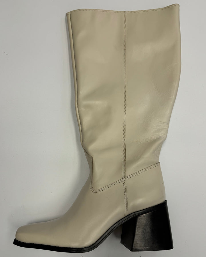 Vince Camuto Cream Boots - Size 10