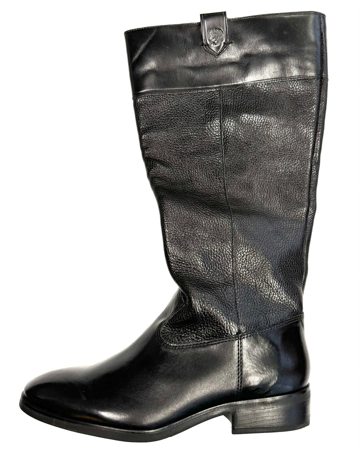 Vince Camuto Black Knee High Wide Calf Boots - Size 10