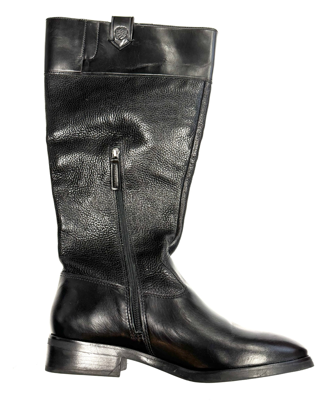 Vince Camuto Black Knee High Wide Calf Boots - Size 10