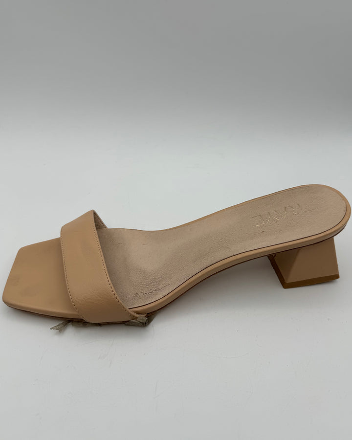 Raye By Revolve Nude Open Toe Heel - Size 10