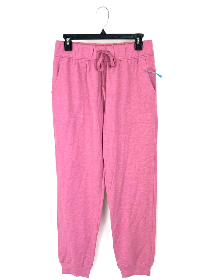 Dusty Pink Jogger Pants - Size 4/6