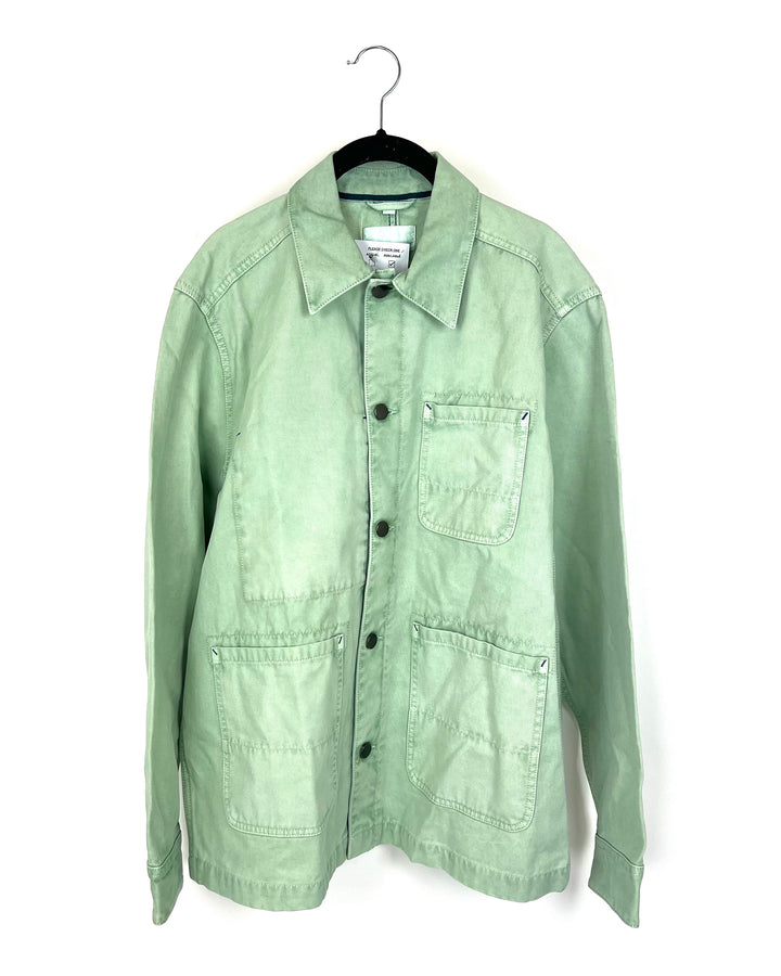 MENS Green Utility Jacket - Medium