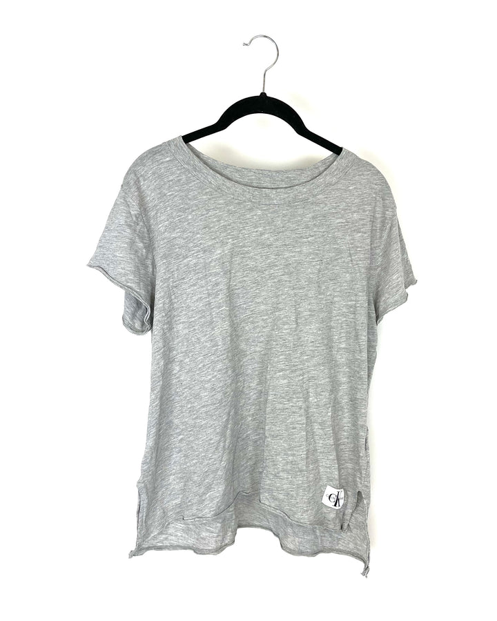 Gray Short Sleeve Shirt - Small